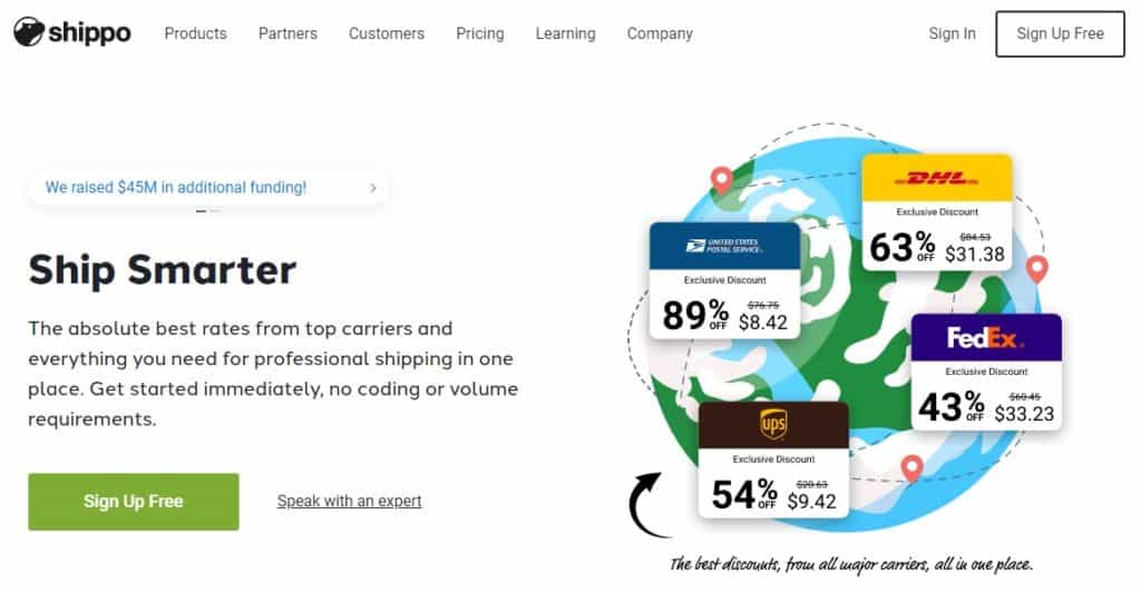 Shippo: Multi-Carrier Shipping Software