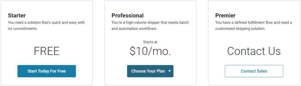 Shippo Pricing Plan