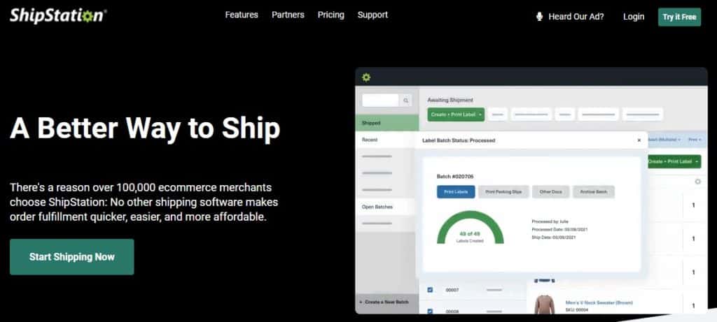 ShipStation: Shipping Software For eCommerce Order Fulfillment