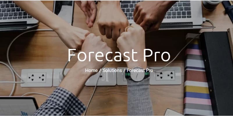 Forecast Pro forecasting software