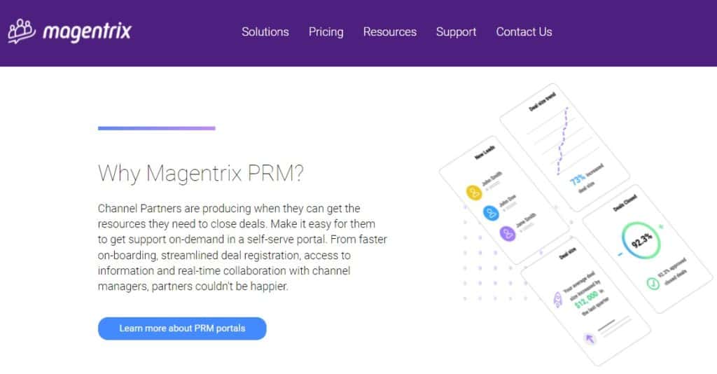 Magentrix PRM software