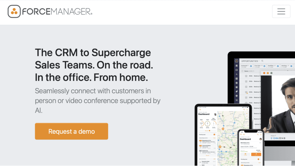 forcemanager homepage