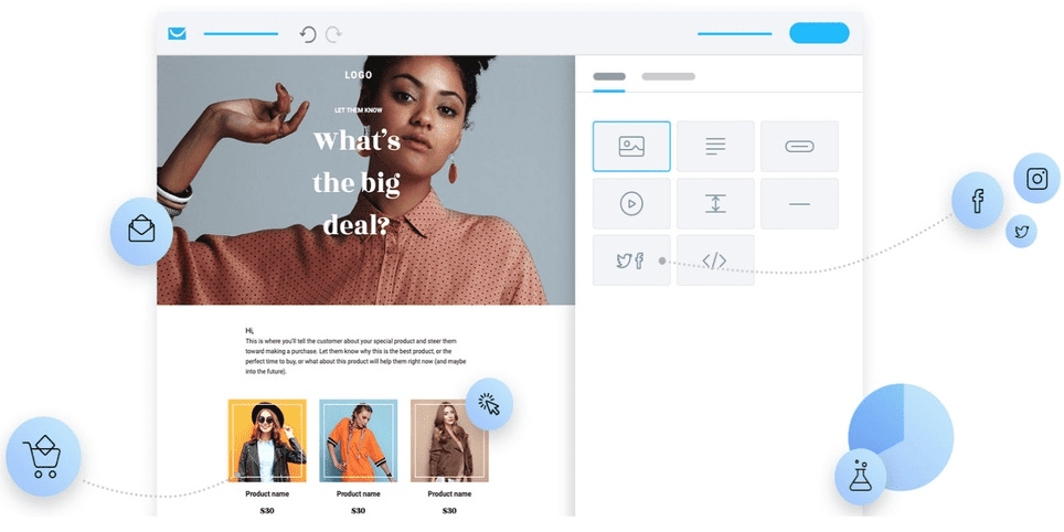 GetResponse drag and drop email builder GetResponse drag and drop email builder