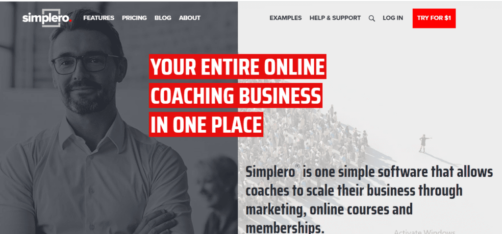 Online Course Platform - Simplero