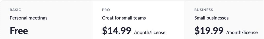 zoom pricing