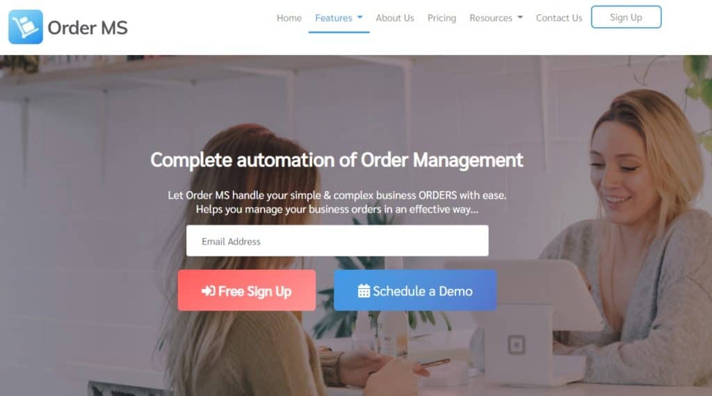 OrderMS free order management software