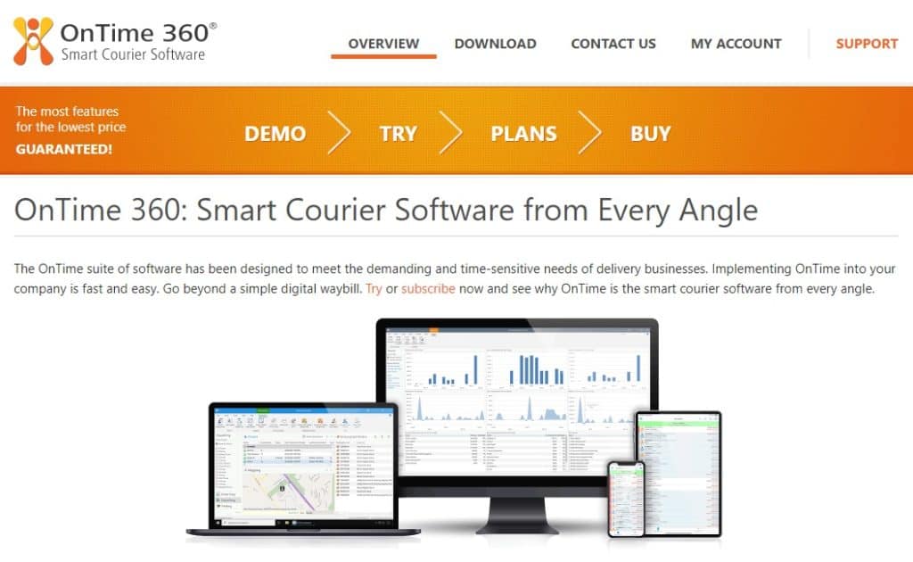OnTime 360: Cloud-Based Courier Software