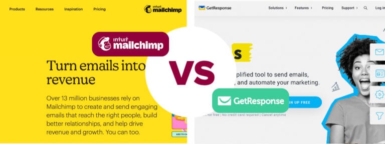 Mailchimp vs getresponse