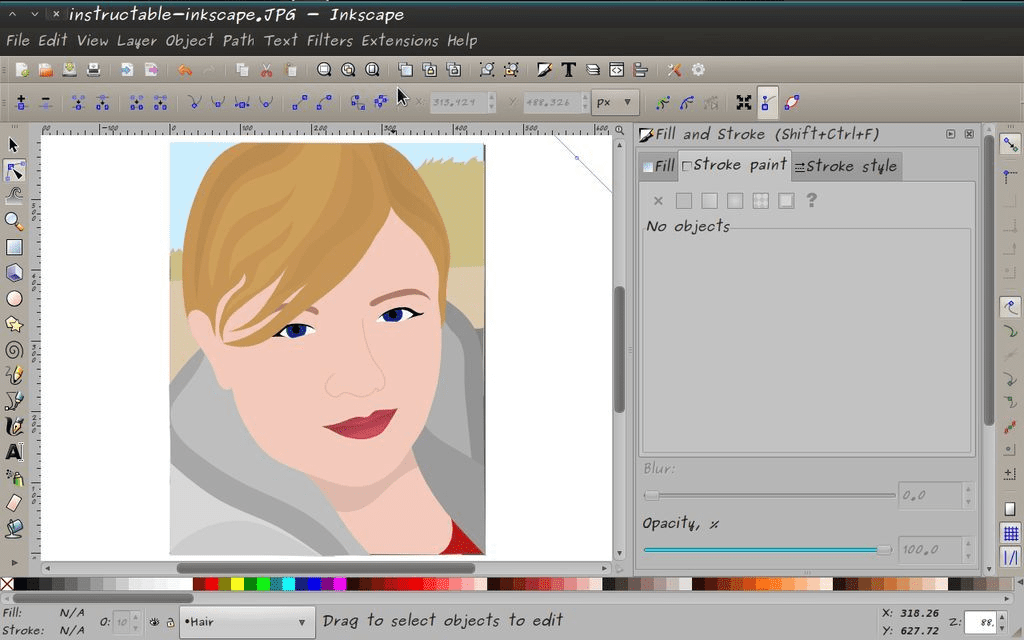 word-imagedrawing software inkscape