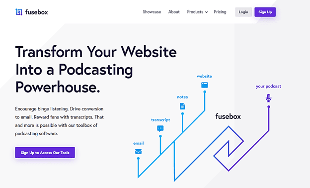 podcast hosting fusebox