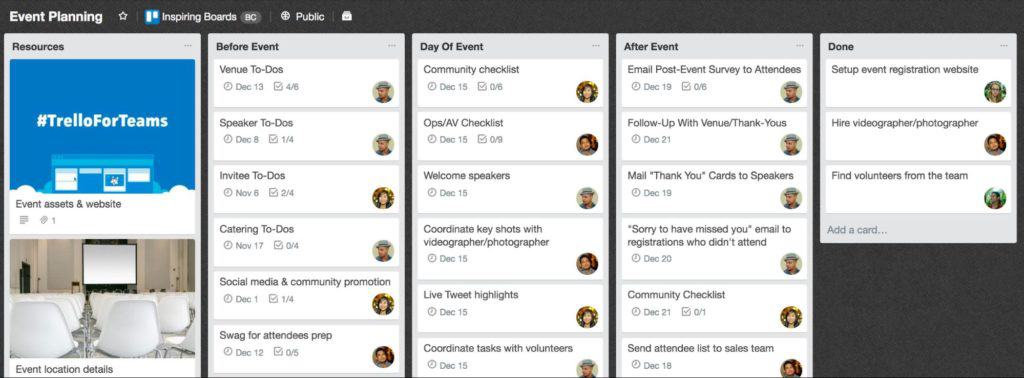 Trello for Tracking