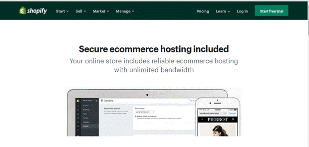 Shopify Hosting Features