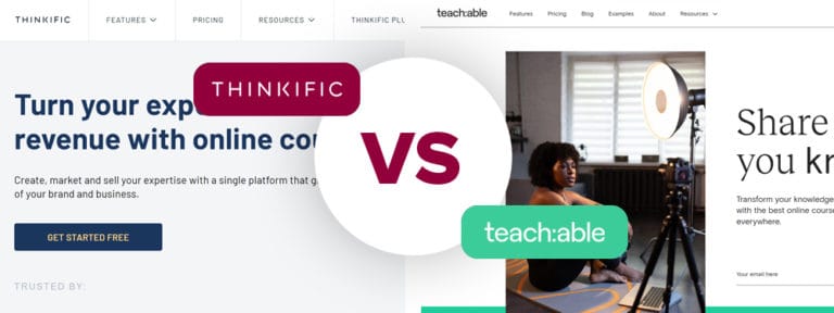 Thinkific vs Teachable