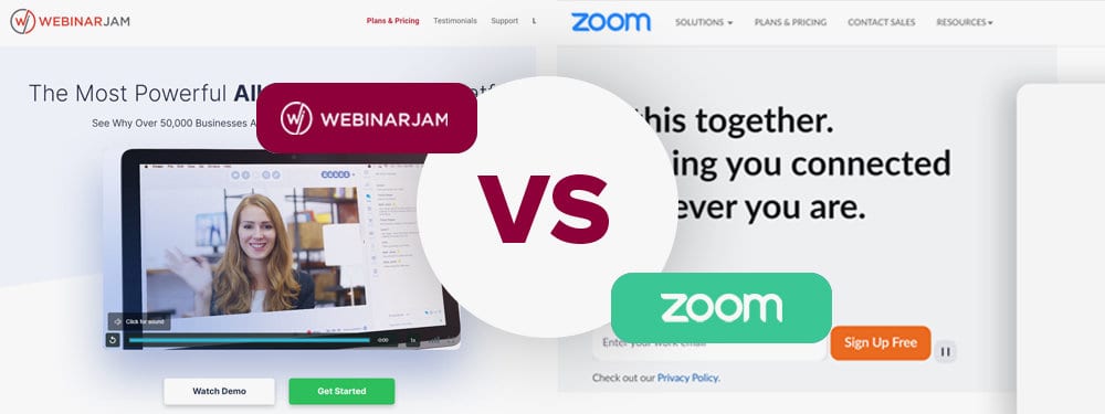 Webinarjam vs Zoom