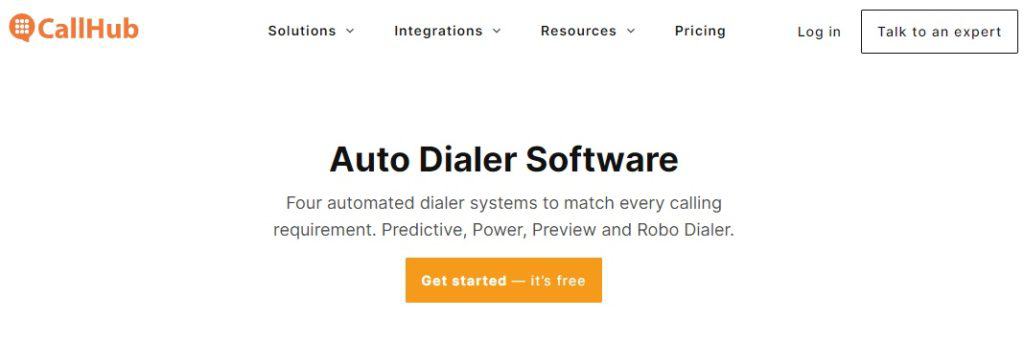 CallHub: Hosted Auto Dialer Software