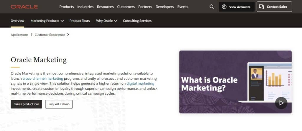 Data Management Platforms - Oracle CX Marketing