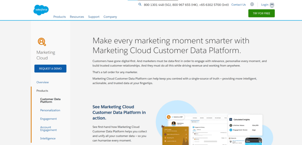 Data Management Platforms - Salesforce CDP