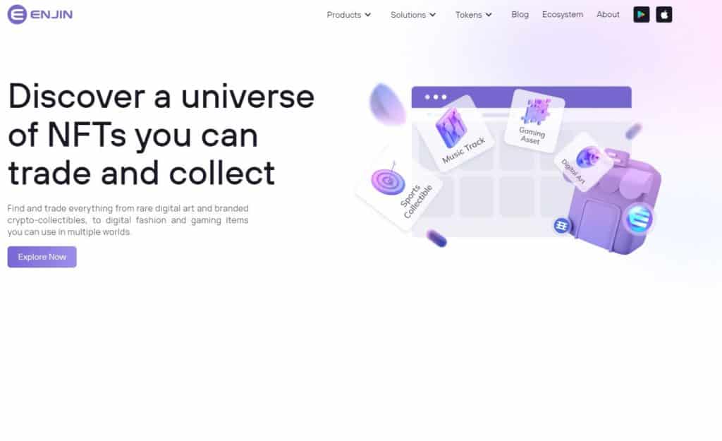Enjin Marketplace features