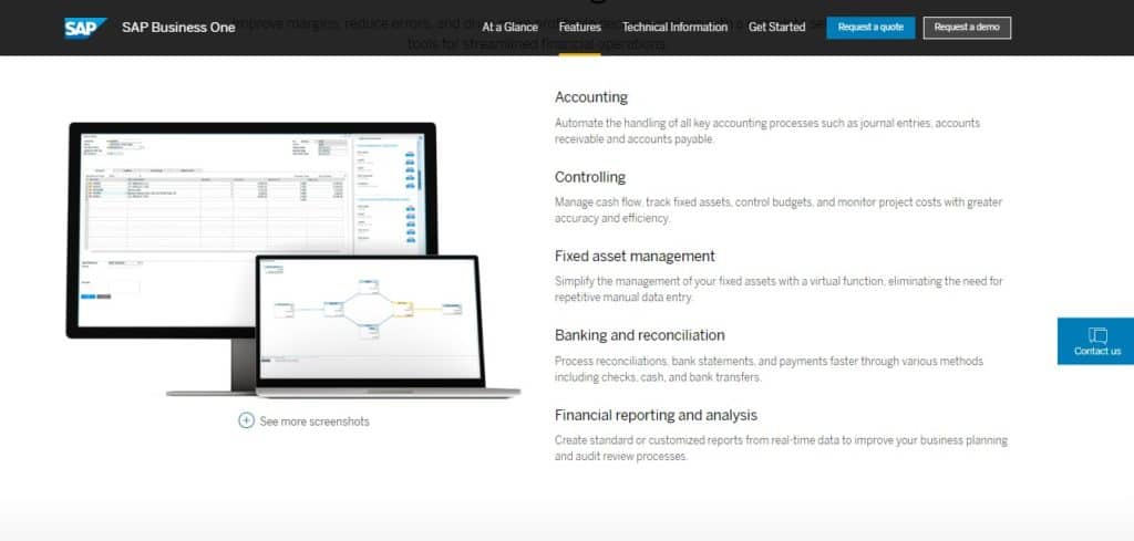 ERP for small business – SAP Business One Features