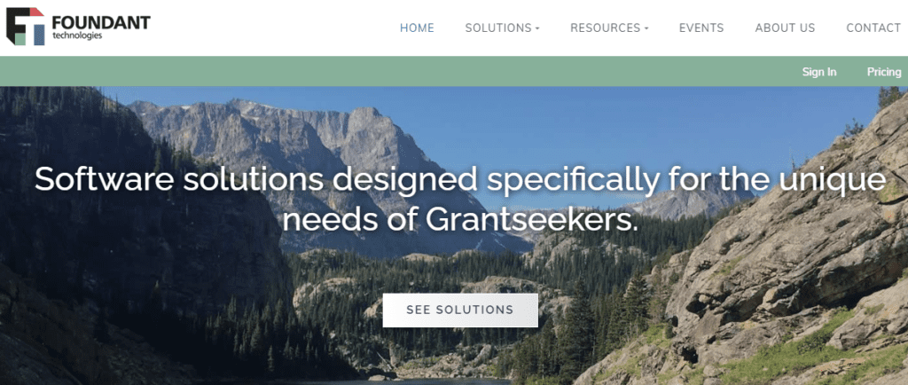 GrantHub Homepage