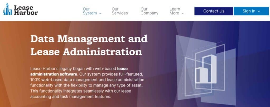 Lease Harbor: Lease Administration Software With Fully Featured Data Management