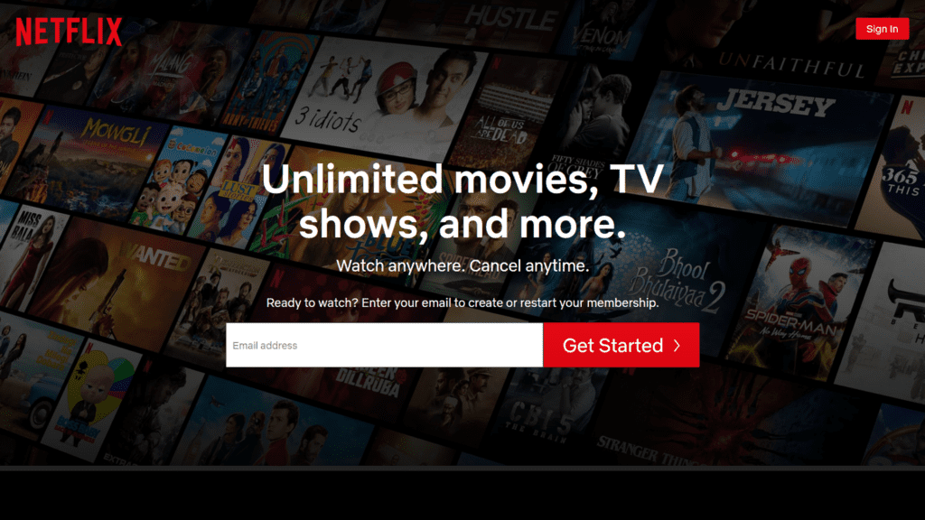 OTT Platform – Netflix