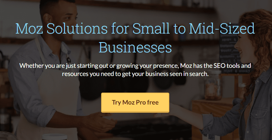 seo software for small business - Moz Pro Website