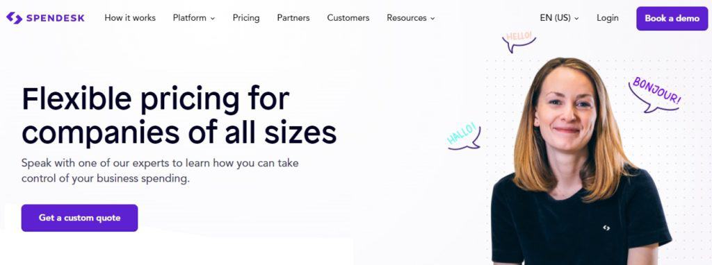 Spendesk: Request Pricing Info