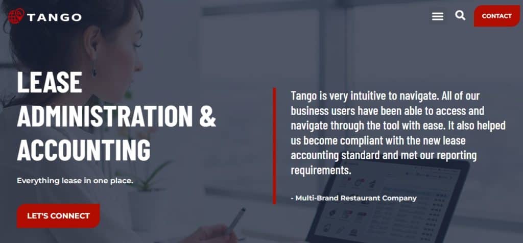 Tango: Lease Administration and Accounting Software