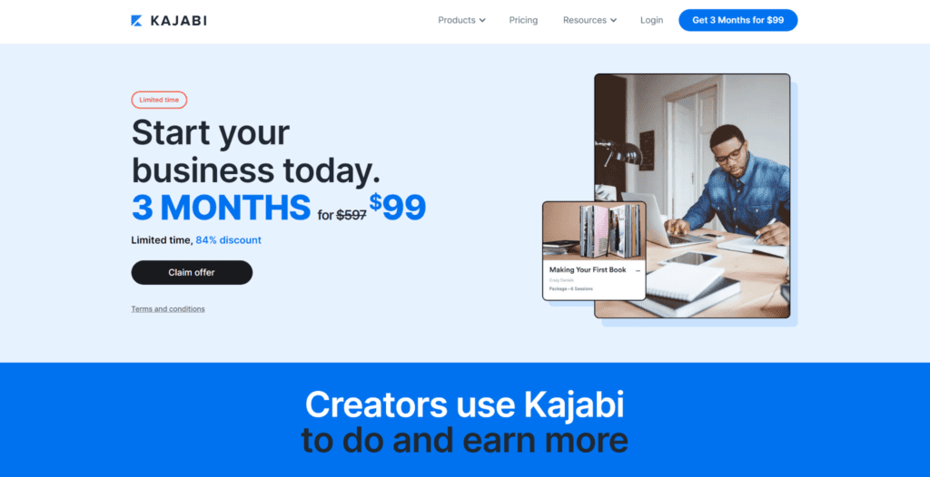 Online Learning Platforms - Kajabi