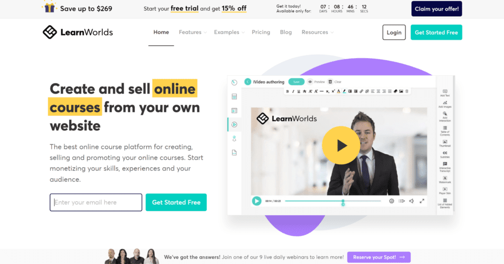 Online Learning Platforms - LearnWorlds