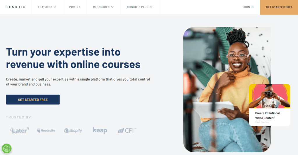 Online Learning Platforms - Thinkific