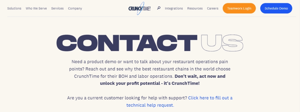 restaurant software - Crunchtime pricing