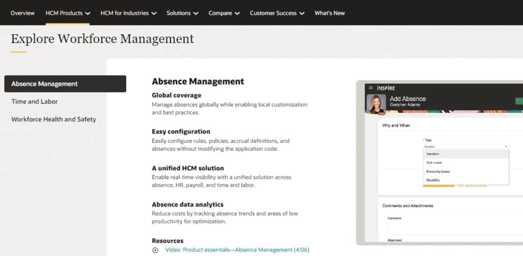 Workforce Management Software - Oracle Workforce Management Features