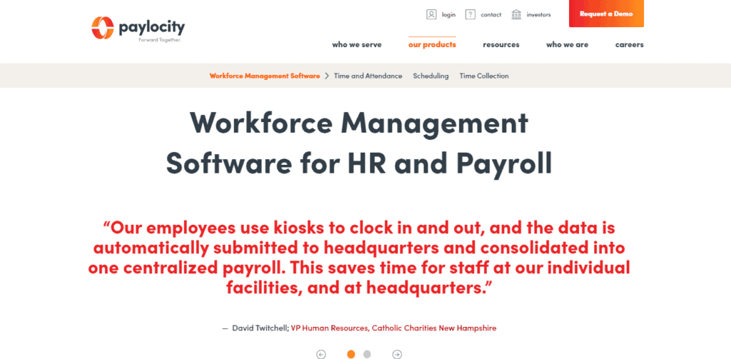 Workforce Management Software - Paylocity