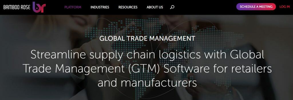 Global Trade Management: Bamboo Rose