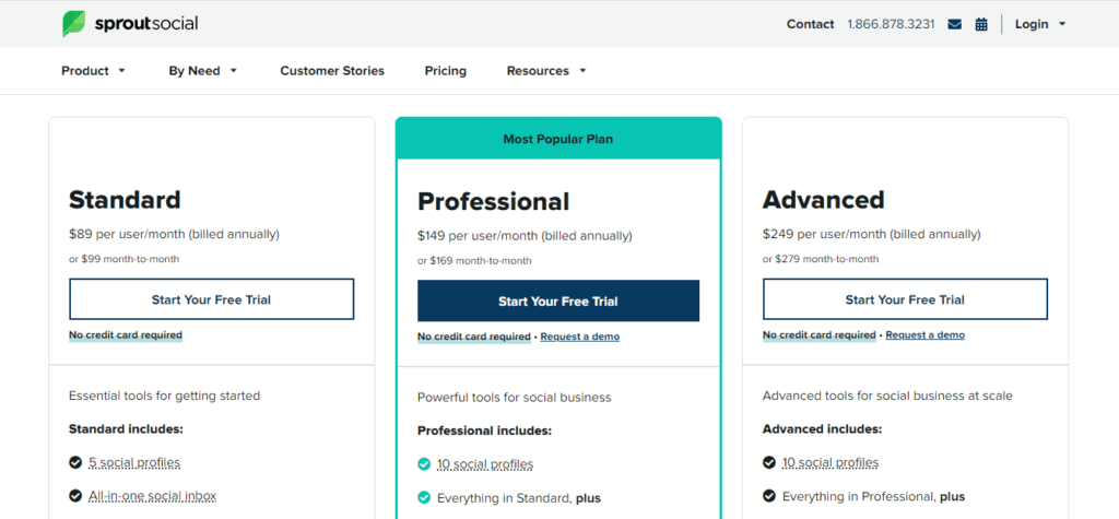 Employee Advocacy Tool - Bambu by Sprout Social Pricing
