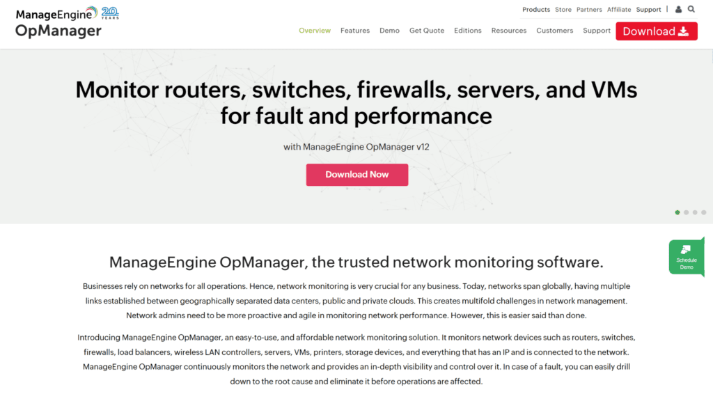 System Monitoring Software - ManageEngine