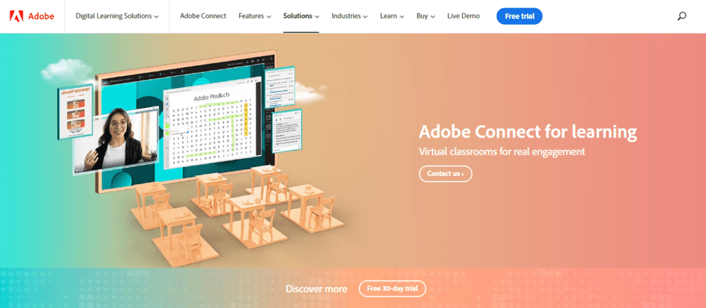 Virtual Classroom Software - Adobe Connect