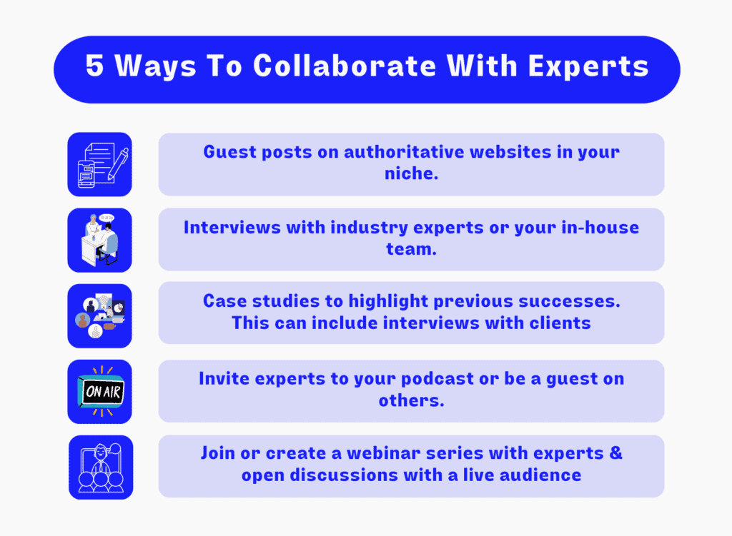 B2B Blog Best Practices - Ways To Collaborate With Experts