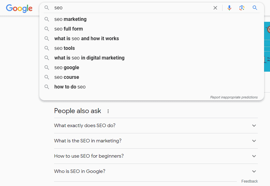 Content Marketing Best Practices - Autocomplete & People Who Ask Google