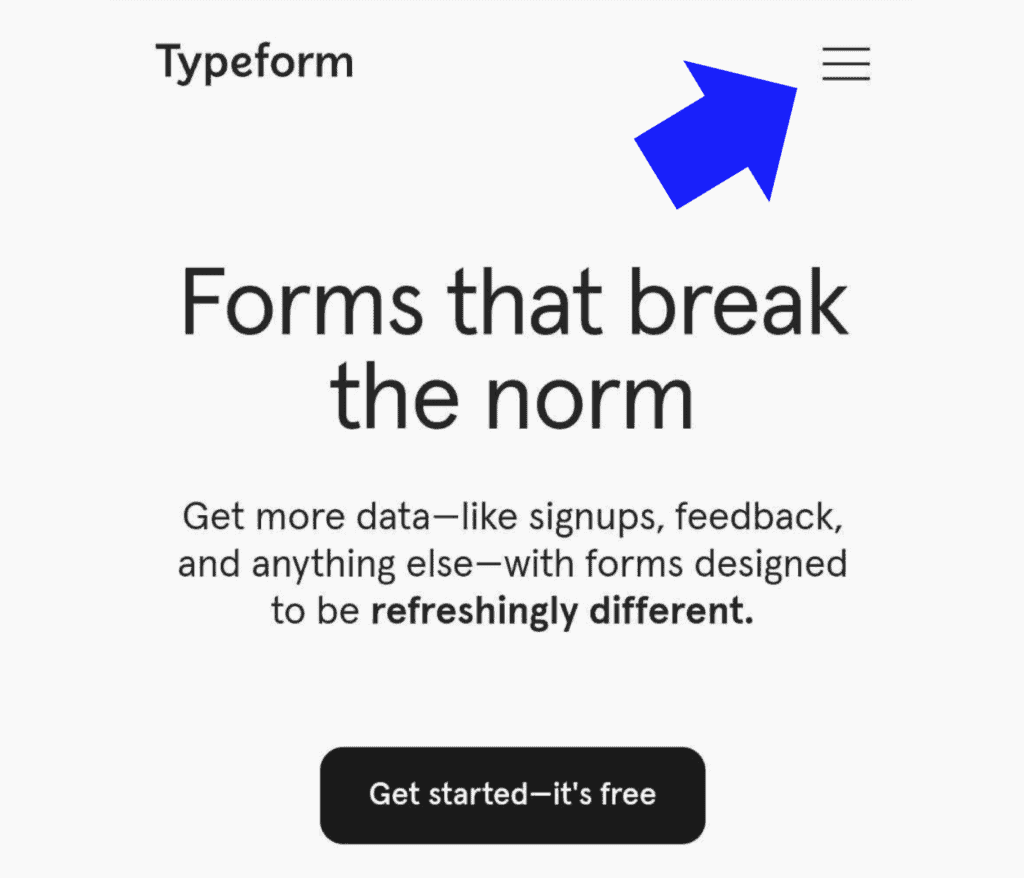 Content Optimization Strategies - Typeform_s Mobile Website